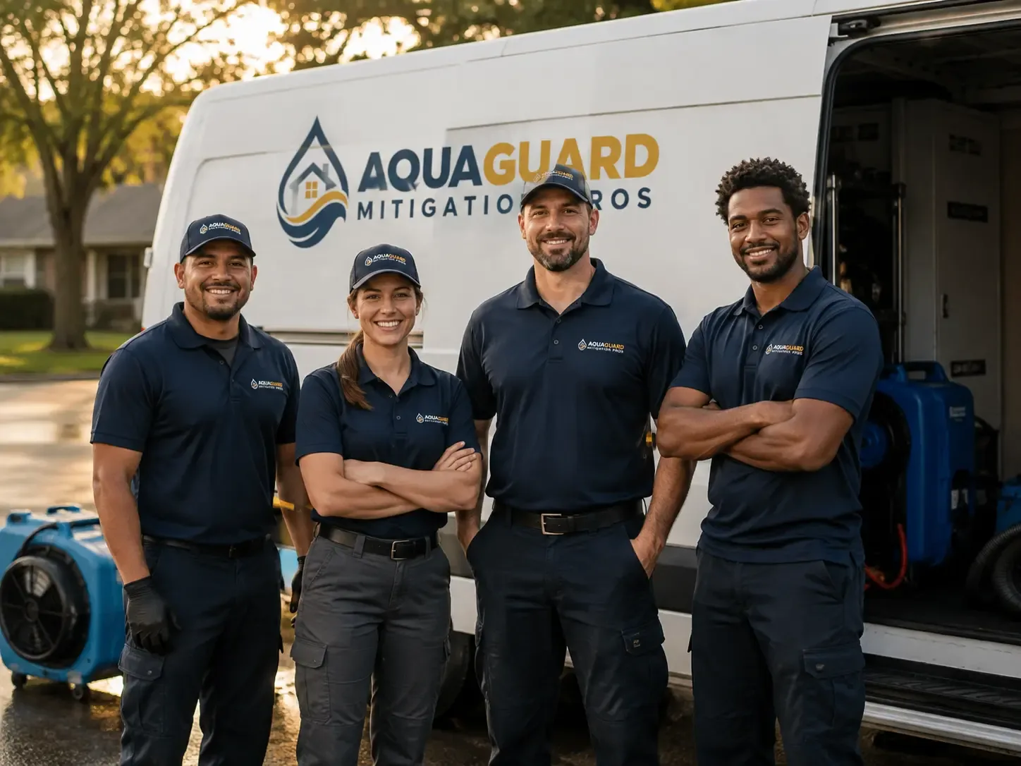 Water Damage Mitigation company in La Plume, PA