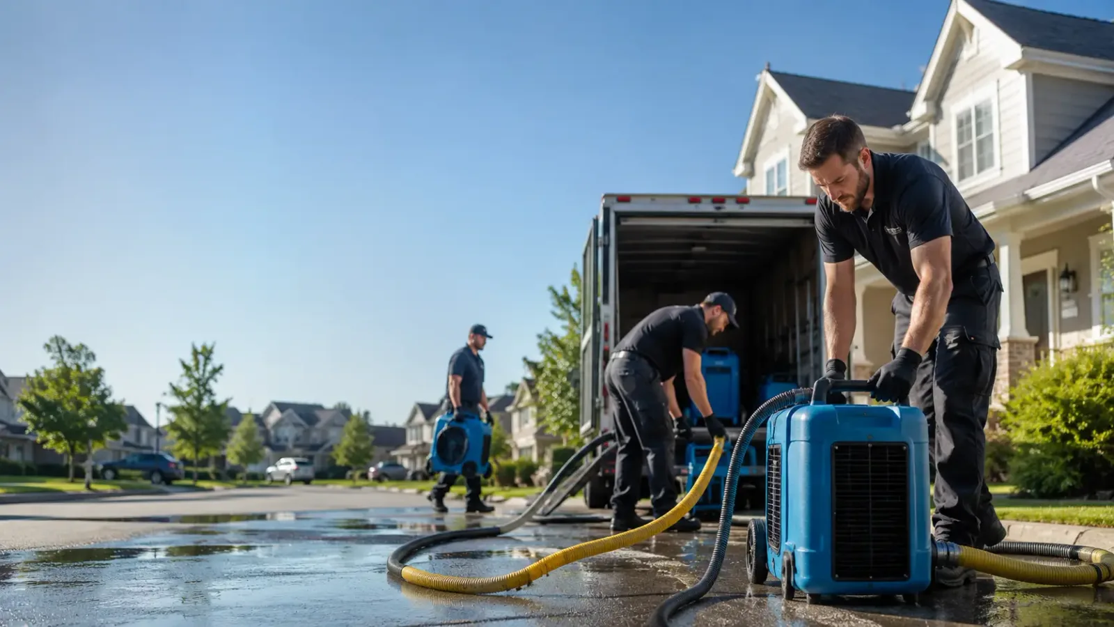 Water Damage Mitigation in La Plume, PA